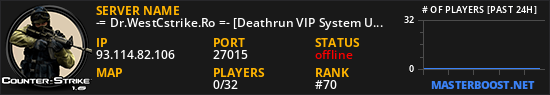 -= Dr.WestCstrike.Ro =- [Deathrun VIP System Ultimate] # SINCE 2024