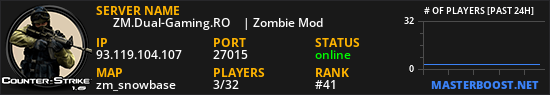 █亗 ZM.Dual-Gaming.RO 亗 | Zombie Mod
