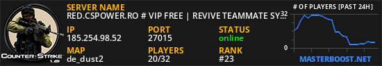 RED.CSPOWER.RO # VIP FREE | REVIVE TEAMMATE SYSTEM