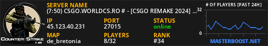 (14:24) CSGO.WORLDCS.RO # - [CSGO REMAKE 2024] -