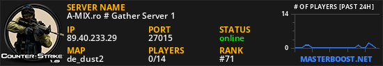 A-MIX.ro # Gather Server 1