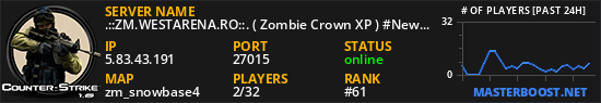 .::ZM.WESTARENA.RO::. ( Zombie Crown XP ) #NewUpdate