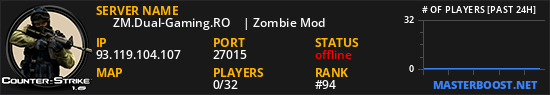 █亗 ZM.Dual-Gaming.RO 亗 | Zombie Mod